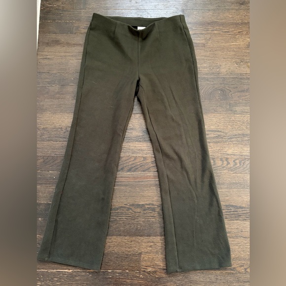 a new day Pants - A New Day Dark Green Fleece Pants